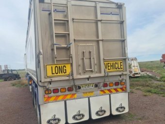 2007 Hamelex White Aluminium B Double Tippers