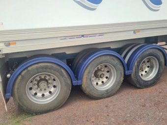 2007 Hamelex White Aluminium B Double Tippers