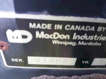 21' Macdon Windrower