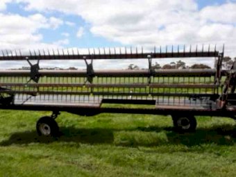 21' Macdon Windrower