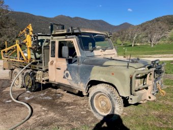 1995 Ex Army 6x6 Land Rover