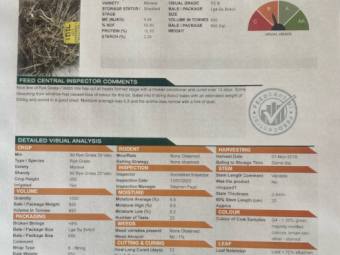 750mt Pasture Hay 650-700kg 8x4x3 Bales