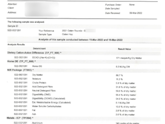 100 x Oaten Pasture Hay Rolls