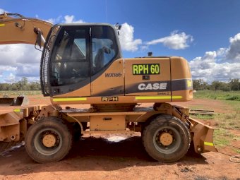 Case WX185 18T Wheeled Excavator