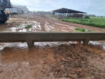 10 X 6Mtr Concrete Feed Troughs