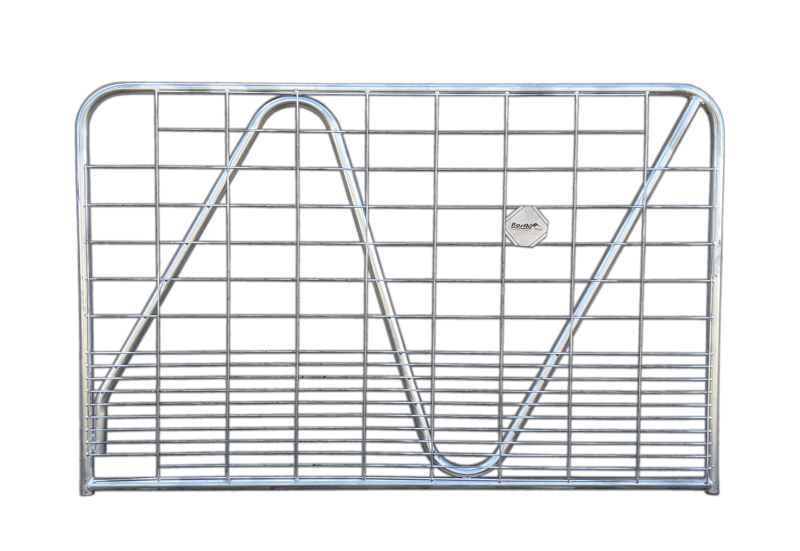 Under Auction - (A203) 5 X  New AgBos 6-FT N-STAY FARM GATE Graduated Mesh 