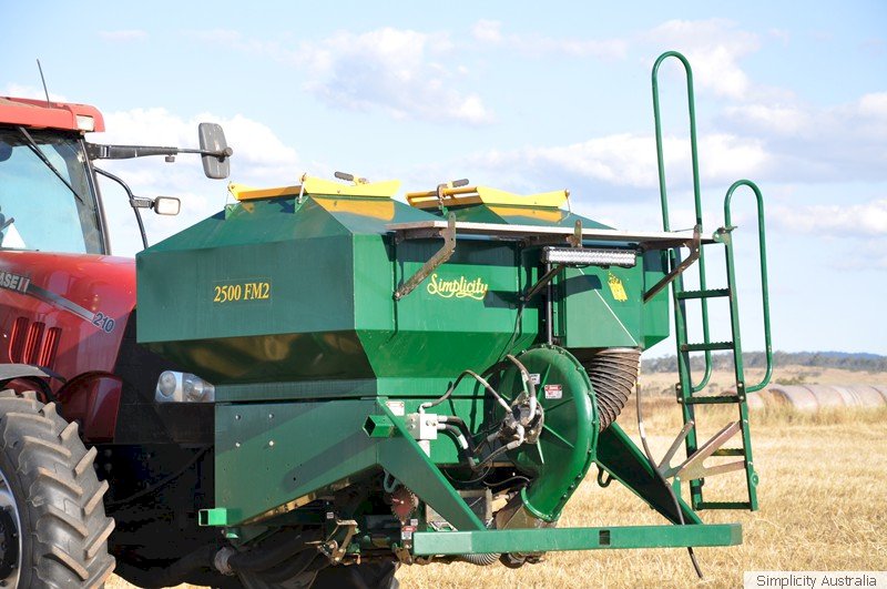 WANTED Simplicity Front Mounted 2500L Air Seeder