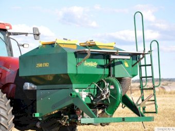 WANTED Simplicity Front Mounted 2500L Air Seeder