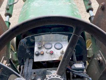 John Deere 6220 With 640 Loader