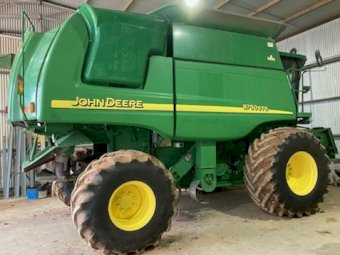 2002 John Deere 9750 4WD Rice Header