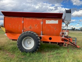 18 tonne Bordington chaser Bin