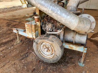 8" inch Collins pump used