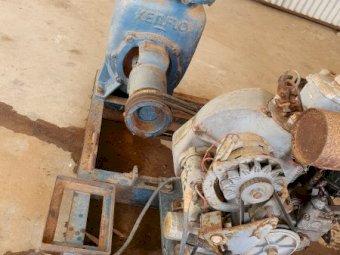 Kenflo pump 6" inch self  priming with single cylinder  diesel motor