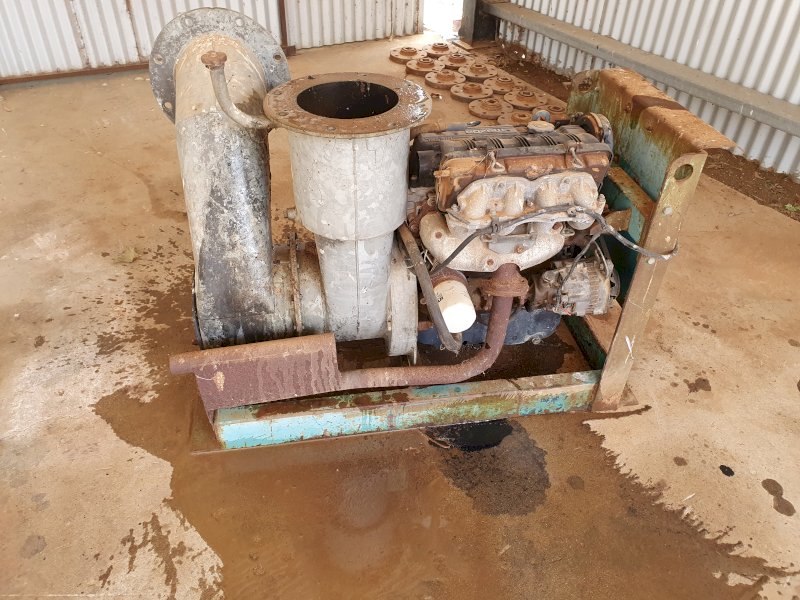 8" inch Collins Pump used ... stationary