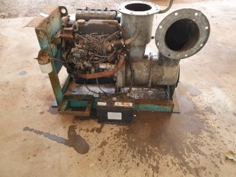 8" inch Collins Pump used ... stationary