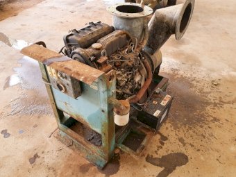 8" inch Collins Pump used ... stationary