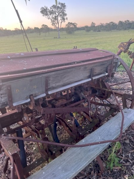Antique Combine seeder