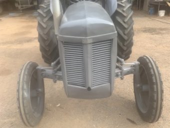 1953-54 Massey Ferguson TAE20 Tractor with 5.5ft Slasher