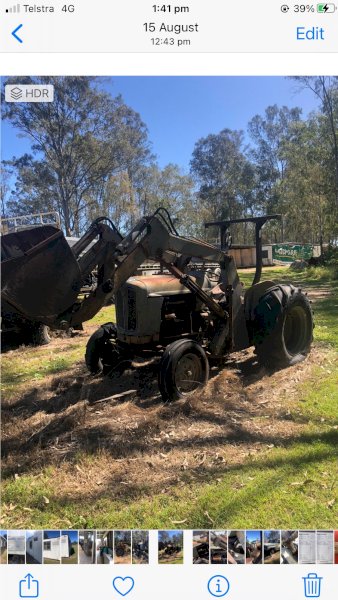 Fait 411 R Tractor with FEL