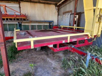 Jadan 15 Bale Accumulator and Rebel 15 Bale Grab