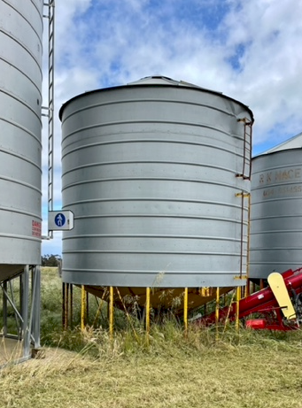 2 x Ackland 40-50 tonne Silos