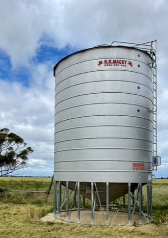 2 x RK Macey 80 tonne Silos