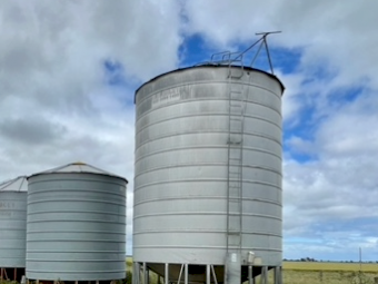 2 x RK Macey 80 tonne Silos