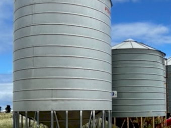 2 x RK Macey 80 tonne Silos