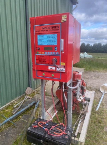 Diesel Powered 80hp Water Pump on HDG Skid