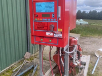 Diesel Powered 80hp Water Pump on HDG Skid