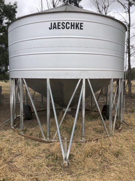 Jaeschke 30 mt Fertiliser/Grain Bin