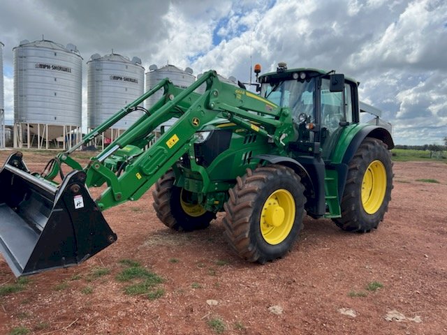 2018 John Deere 6155M Tractor with JD663R Loader ** Price Reduction **