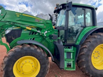 2018 John Deere 6155M Tractor with JD663R Loader ** Price Reduction **