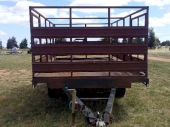 2019 Modern Trailers 14x8ft Flat Top Trailer