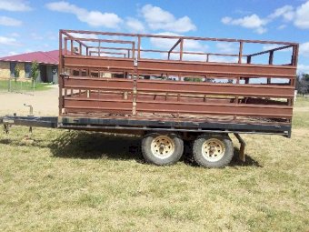 2019 Modern Trailers 14x8ft Flat Top Trailer