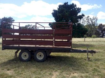 2019 Modern Trailers 14x8ft Flat Top Trailer