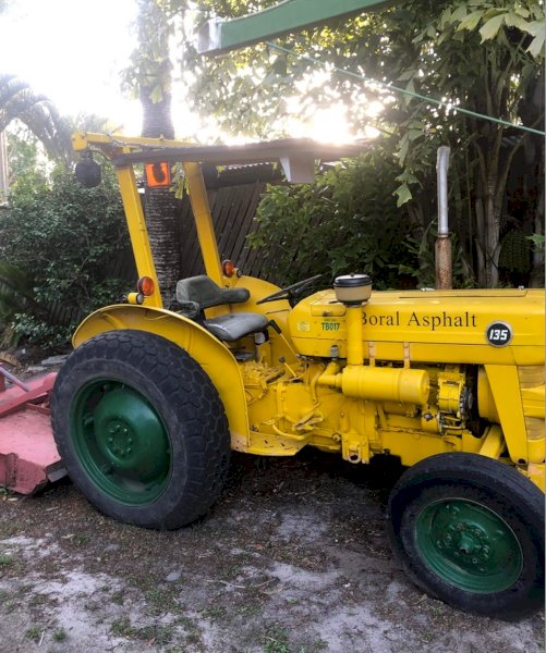 Massey Ferguson 135 Tractor with 1.6m Heavy Duty Slasher