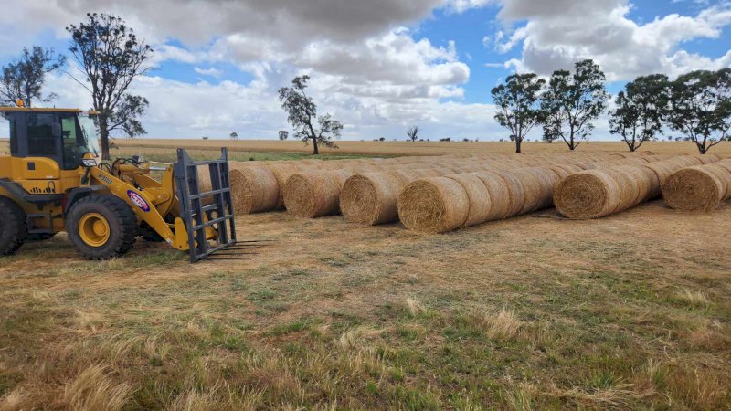 400 x Oaten Hay 390kg 5x4 Mix Rolls (New Season 22/23)