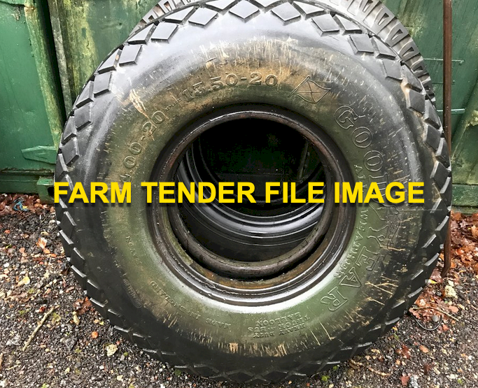 WANTED 1400-20 Grader Tyres x 2