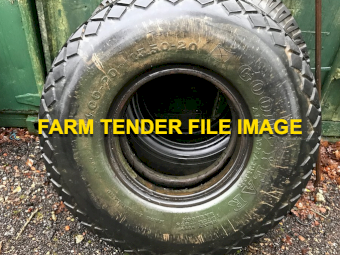 WANTED 1400-20 Grader Tyres x 2