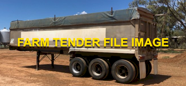 WANTED Alcan 32ft x 6ft Tipper Trailer