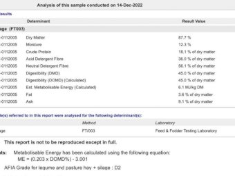 250mt Vetch Hay 8x4x3 Bales (New Season 22/23)