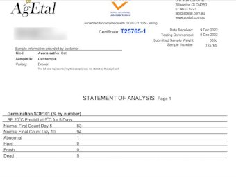 4 x Bulka Bags Drover Oats