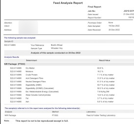 200mt Wheaten Hay 8x4x3 Bales (New Season 22/23)