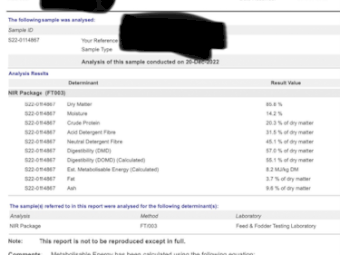 120mt Lucerne Hay 600-640kg 8x4x3 Bales (New Season 22/23)