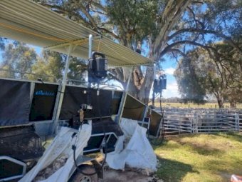 2022 Perkinz 2 Stand Trailer