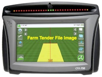 Trimble CFX750 and EZ-Steer