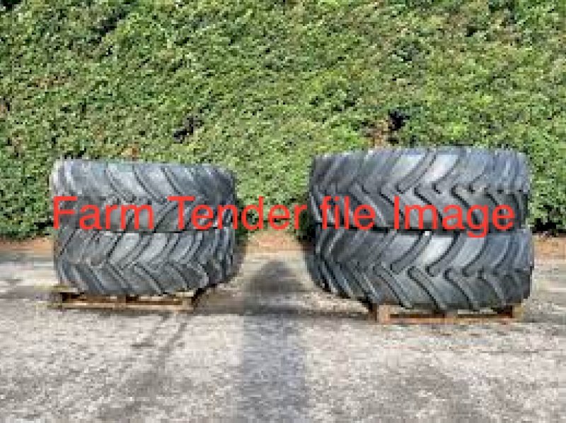 3 x 650-65 R42 second hand Tyres