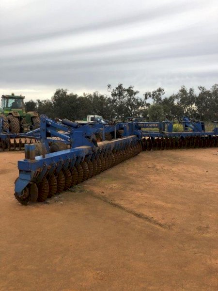 1999 Grizzly West Coaster 100 Plate Offset Disc