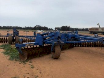 1999 Grizzly West Coaster 100 Plate Offset Disc